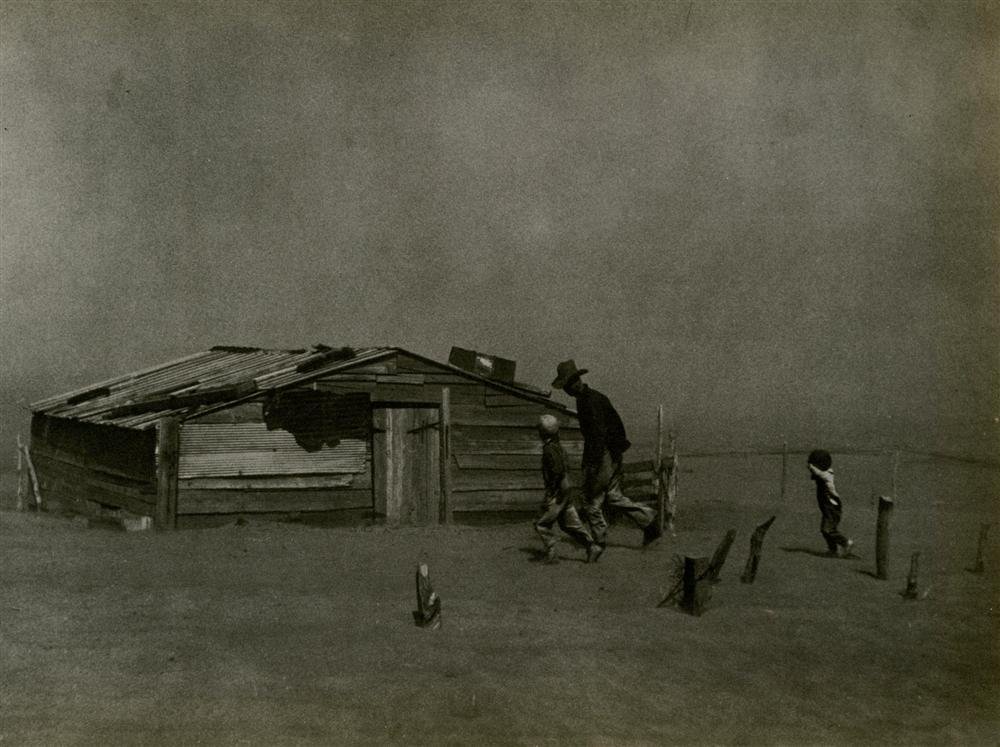 ARTHUR ROTHSTEIN - Dust Storm, Cimarron County, (1 of 1)