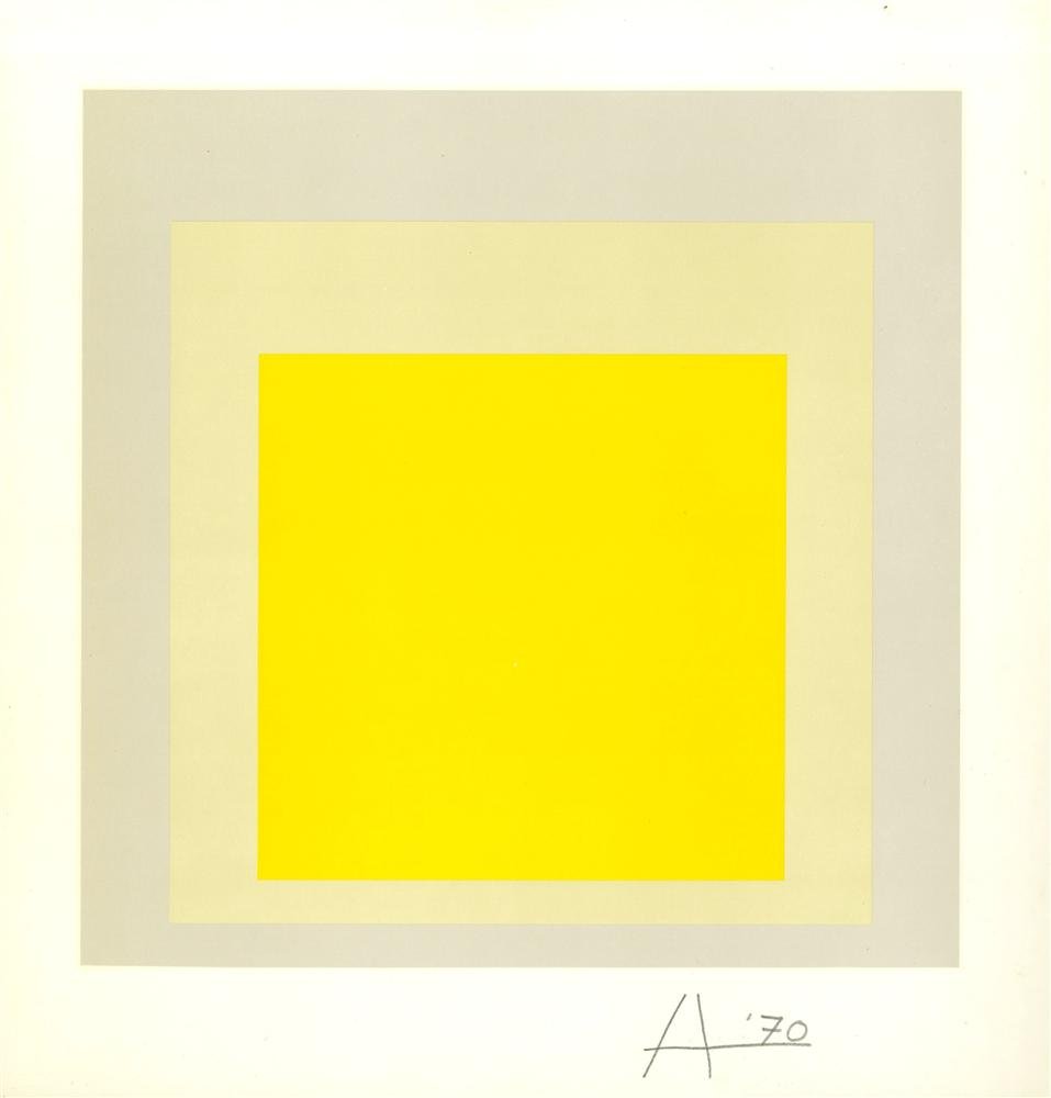 JOSEF ALBERS - Homage to the Square (1 of 1)