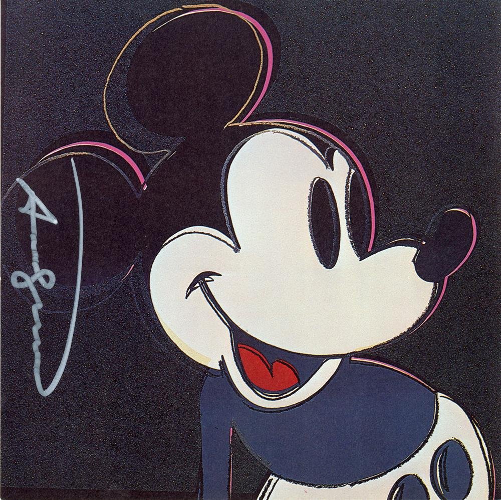 ANDY WARHOL - Mickey Mouse (1 of 5)