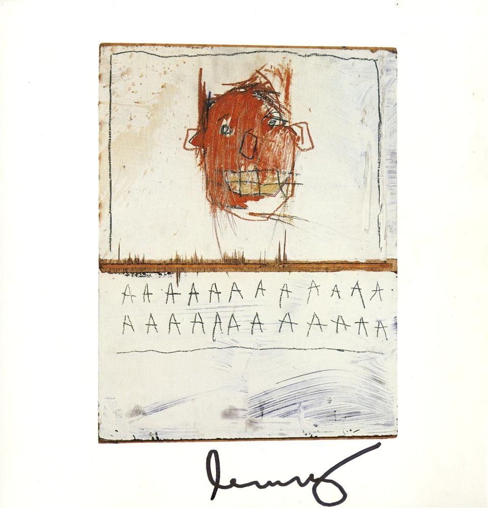 JEAN-MICHEL BASQUIAT - Untitled [AAAAAA...] (1 of 1)