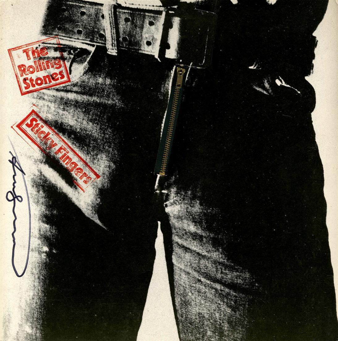 ANDY WARHOL - Sticky Fingers/Rolling Stones (1 of 1)