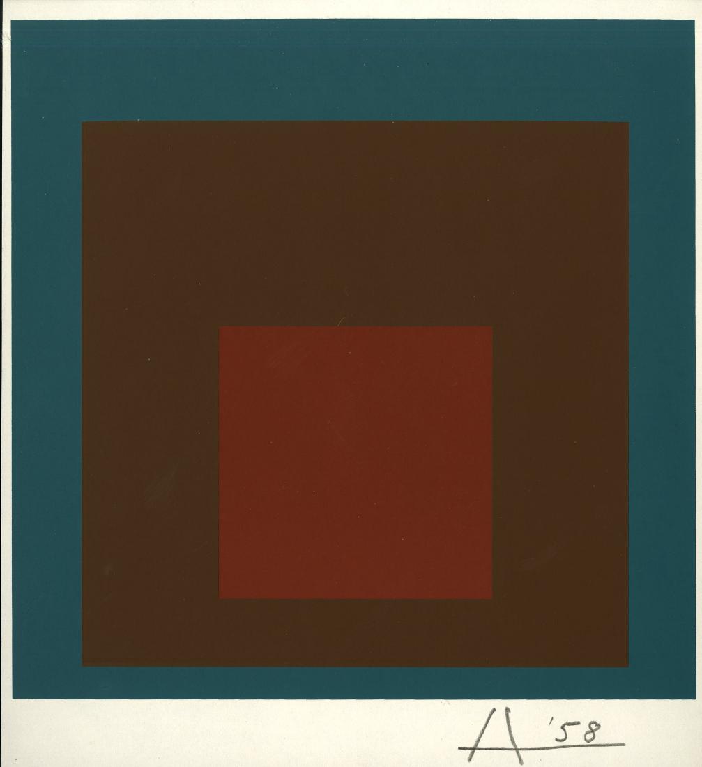 JOSEF ALBERS - Homage to the Square: At Night (1 of 1)