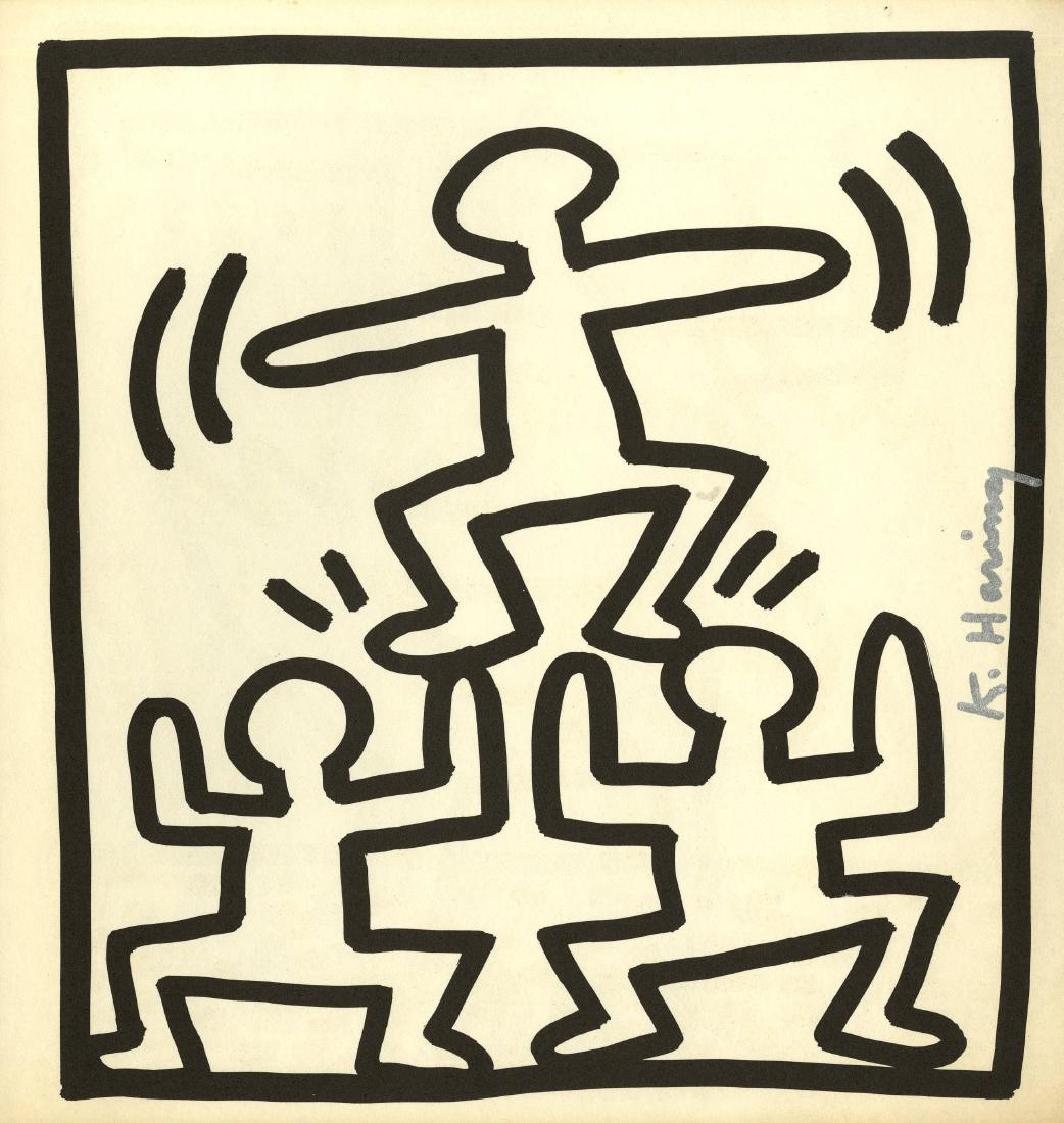 KEITH HARING - Pyramid (1 of 1)
