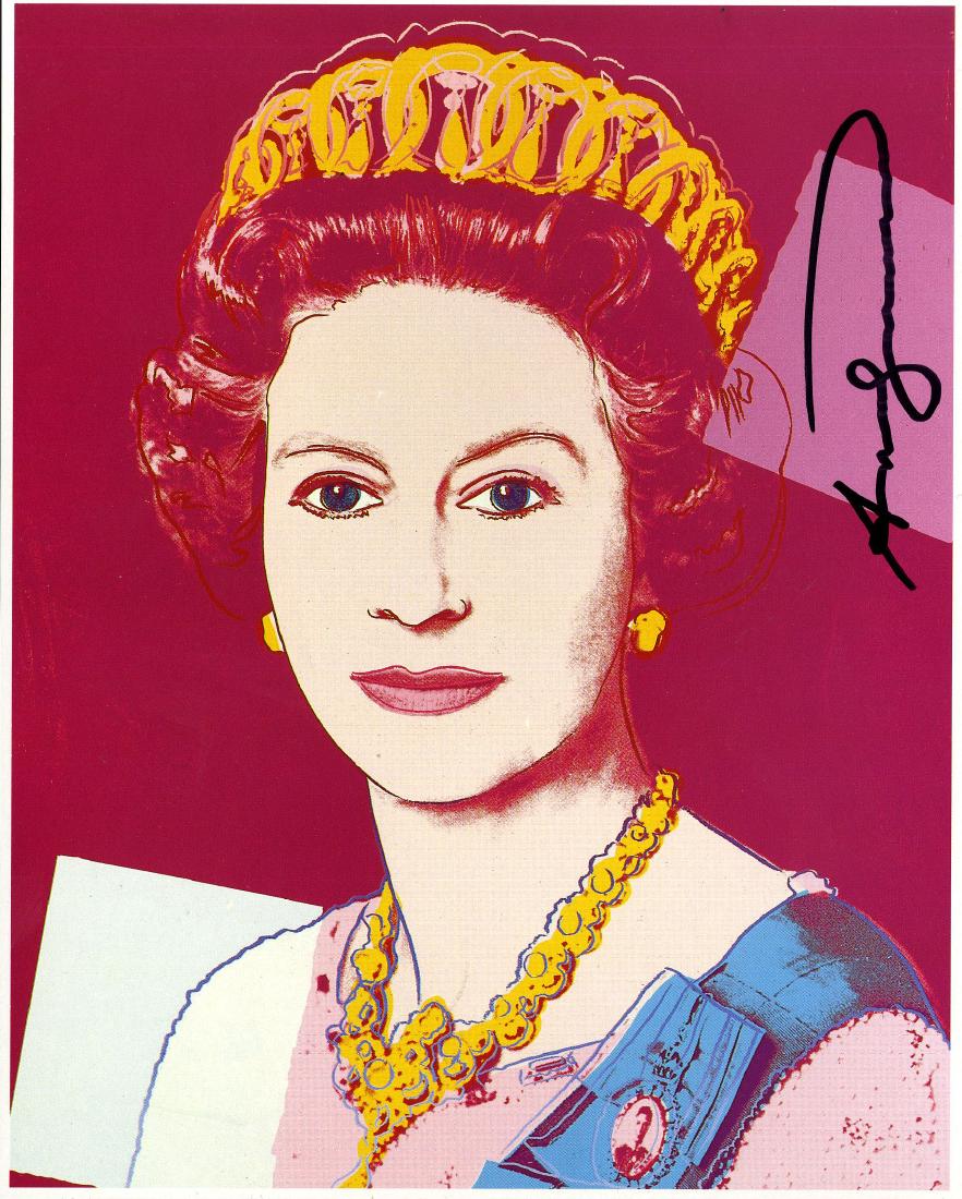 ANDY WARHOL - Queen Elizabeth II (#3) (1 of 1)