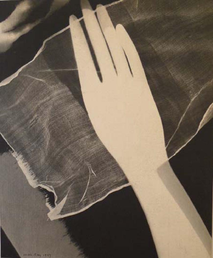 MAN RAY - Rayograph - Hand on Gauze (1 of 1)