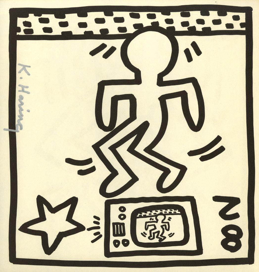KEITH HARING - Upside Down Man (1 of 1)