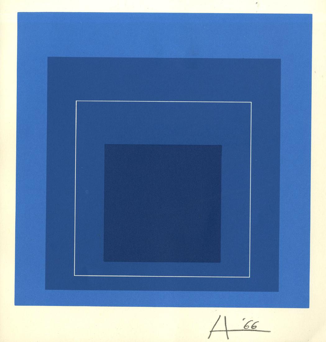 JOSEF ALBERS - White Line Square XIII (miniature (1 of 1)