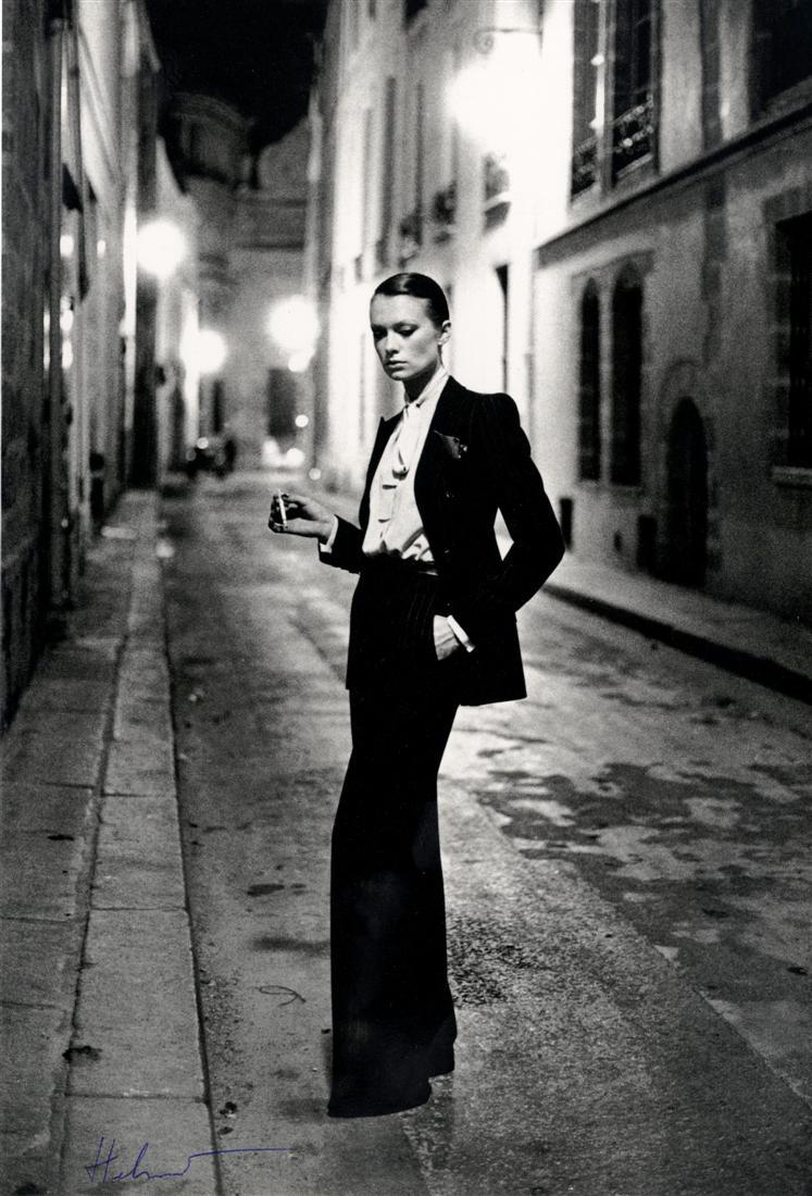 HELMUT NEWTON - French Vogue (Yves Saint-Laurent) (1 of 1)