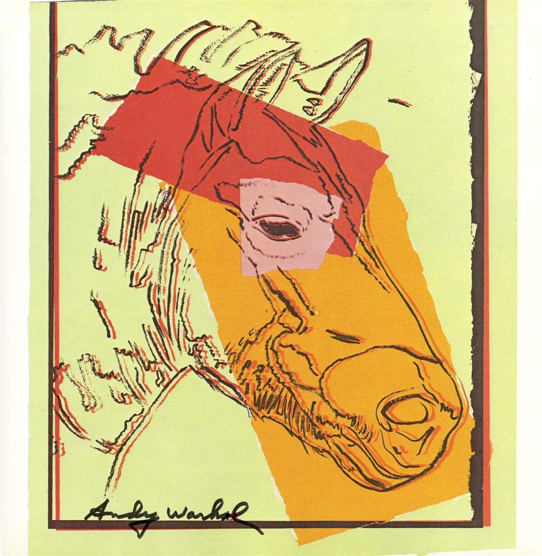 ANDY WARHOL - Mongolian Wild Horse (1 of 1)