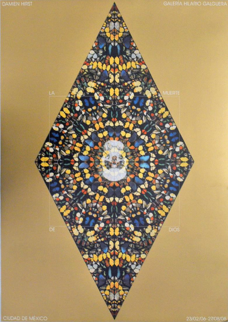 DAMIEN HIRST - The Death of God - Gold (vertical) (1 of 1)