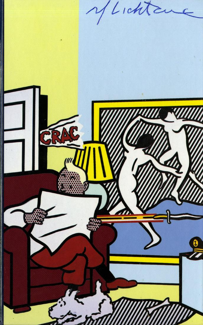 ROY LICHTENSTEIN - Tintin Reading I (1 of 2)