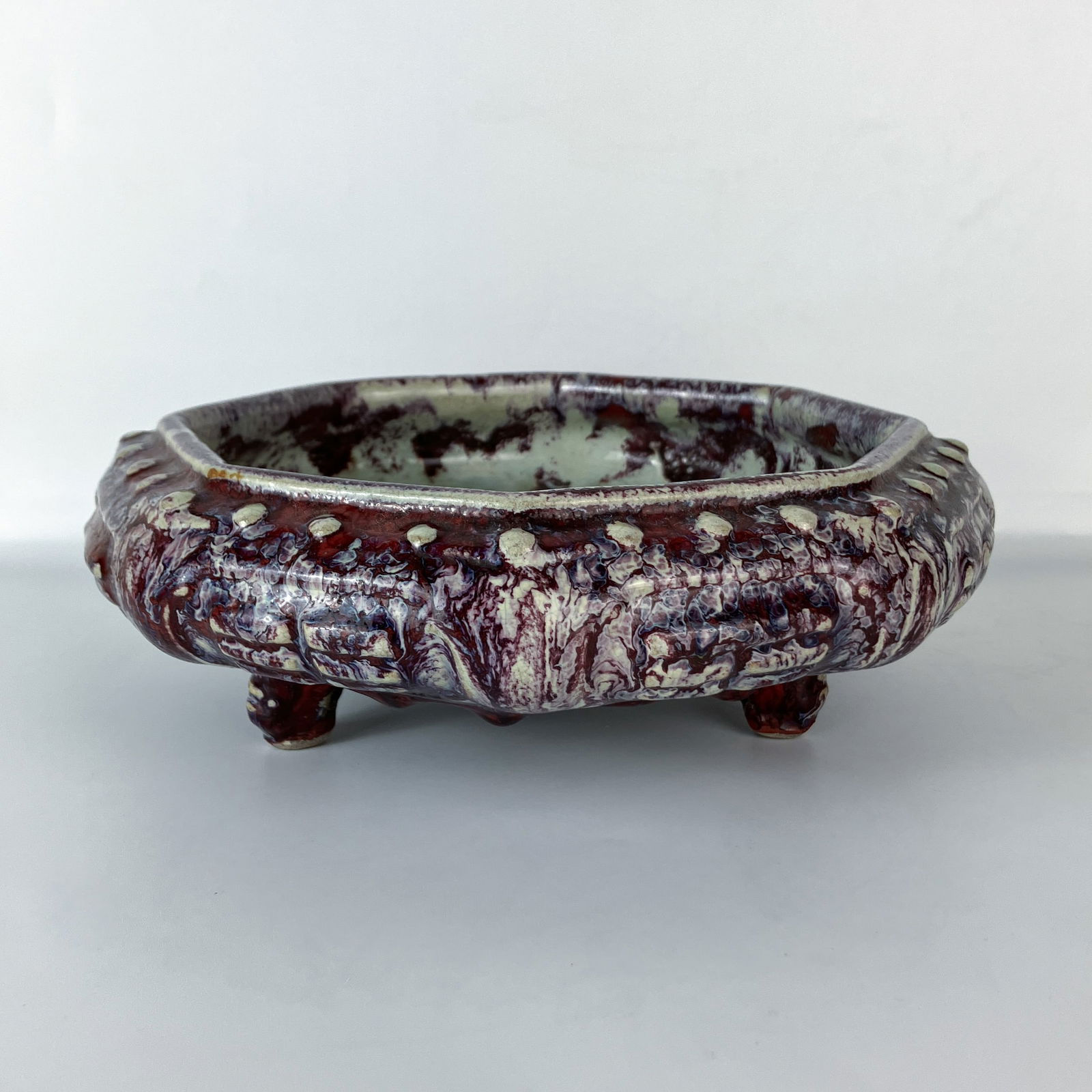 Chinese Flambé-Glazed "Ba Gua" Brush Washer (1 of 8)