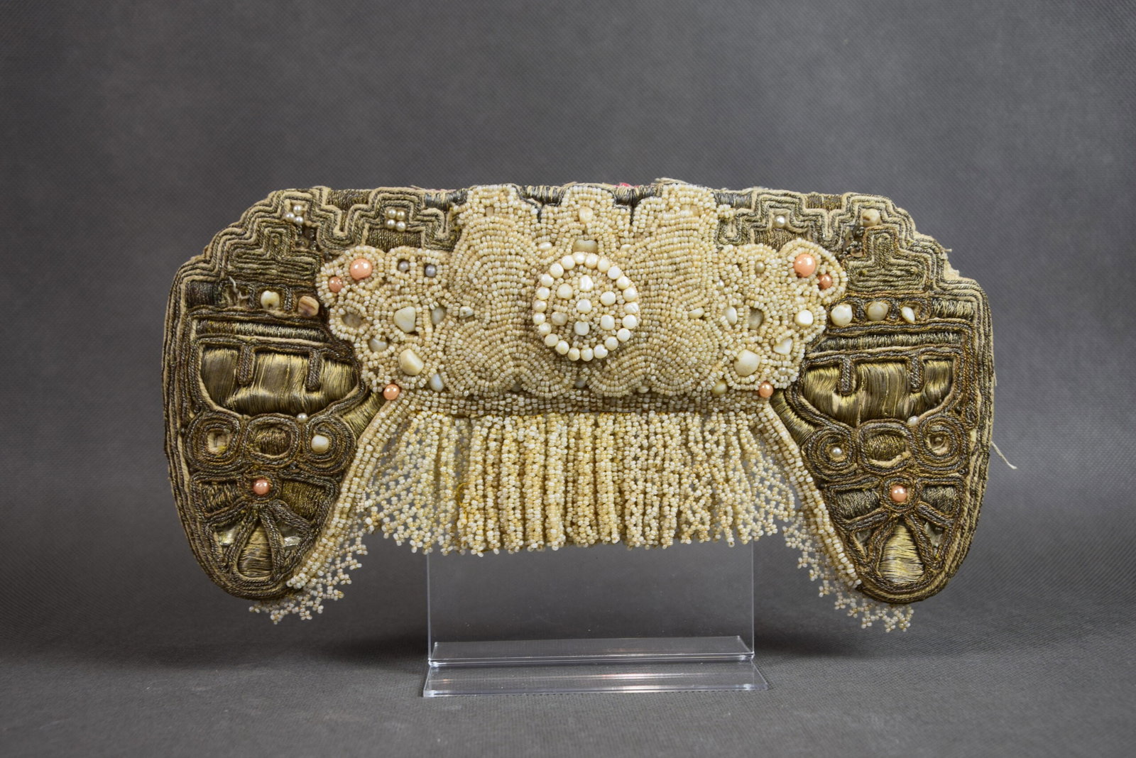 A TRADITIONAL RUSSIAN HEADDRESS - KOKOSHNIK, 19TH C (1 of 1)