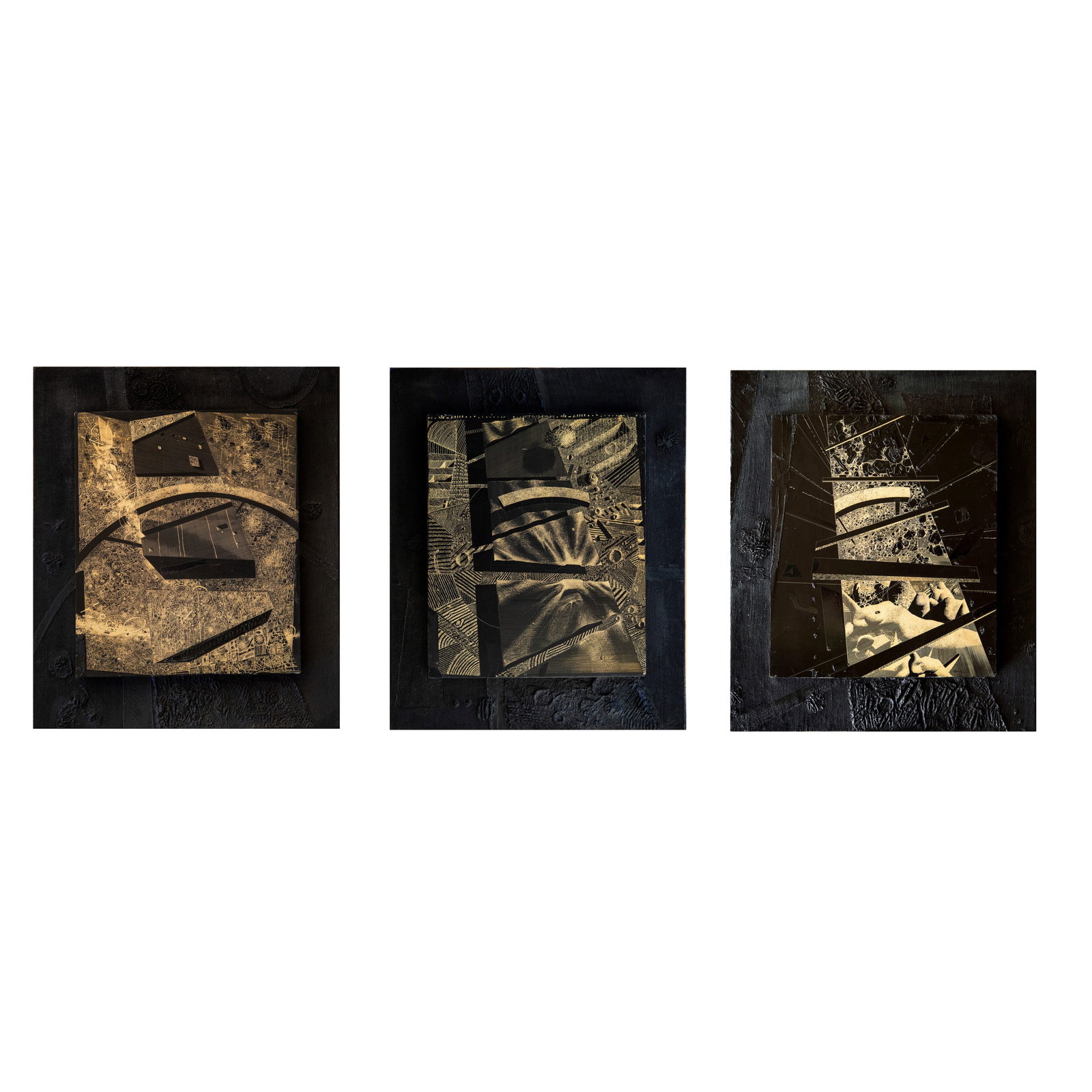OLEG DERGACHOV (1961-),'TRIPTYCH THREE GLANCES' (1 of 1)