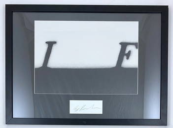 Ed Ruscha - If, 1991 Signed in Pencil