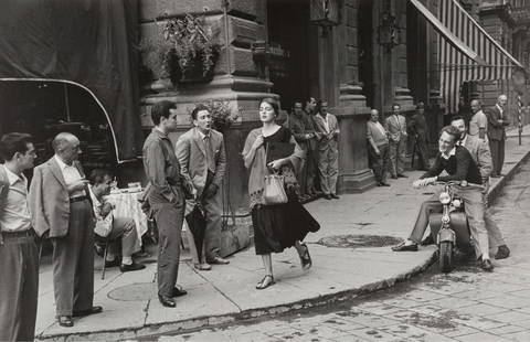 Ruth Orkin - American Girl Walking in Italy, 1951: RUTH ORKIN (1921-1985) American Girl Walking in Italy, 1951 Print 11.75 x 18.5 inches