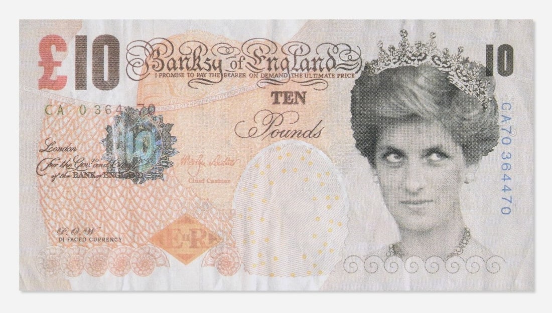 Banksy - Di-Faced Tenner (1 of 2)