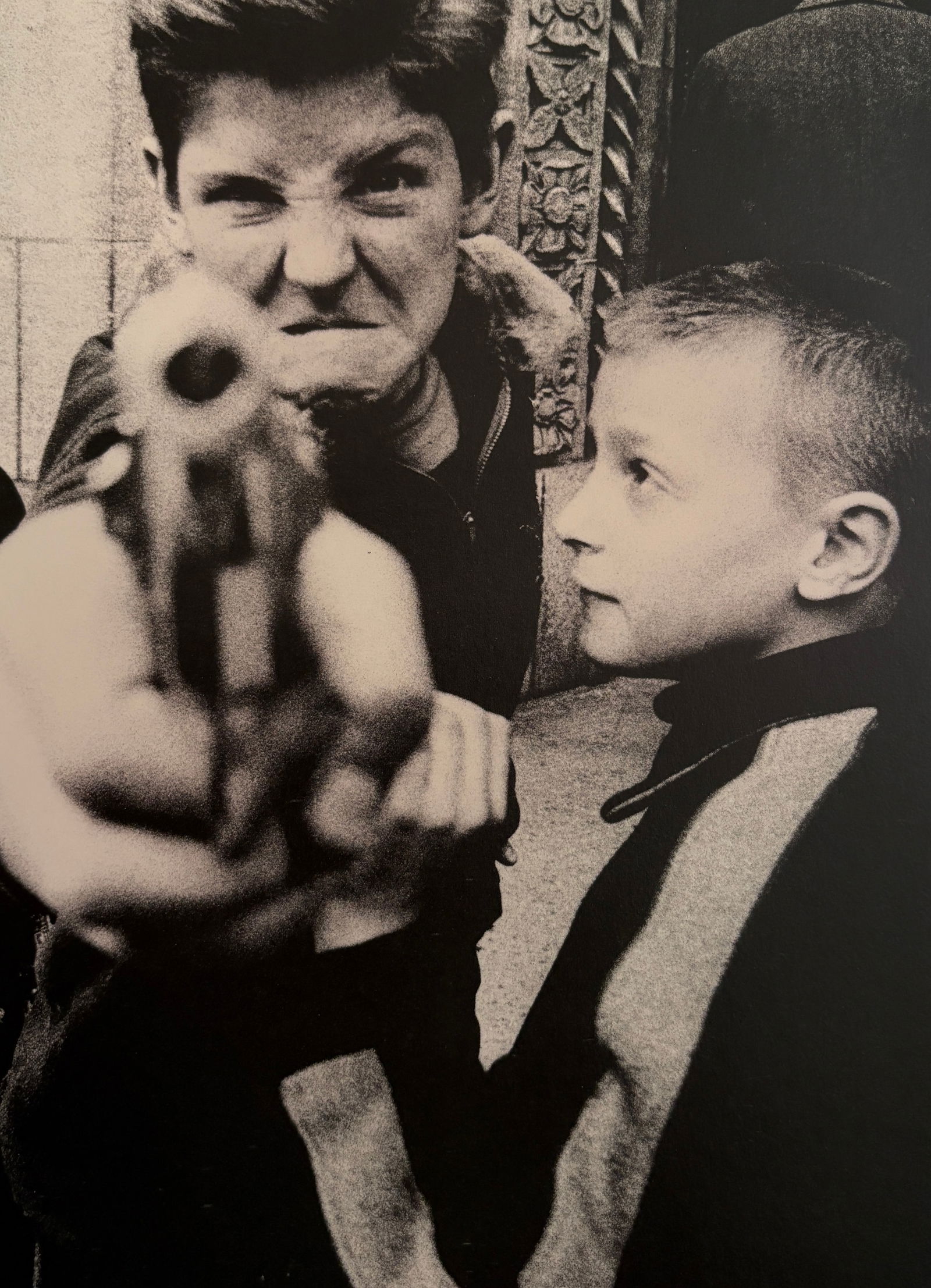 William Klein - Broadway, 1954: WILLIAM KLEIN (1926–2022)Broadway, 1954 Print 8.25 inches x 6 inches