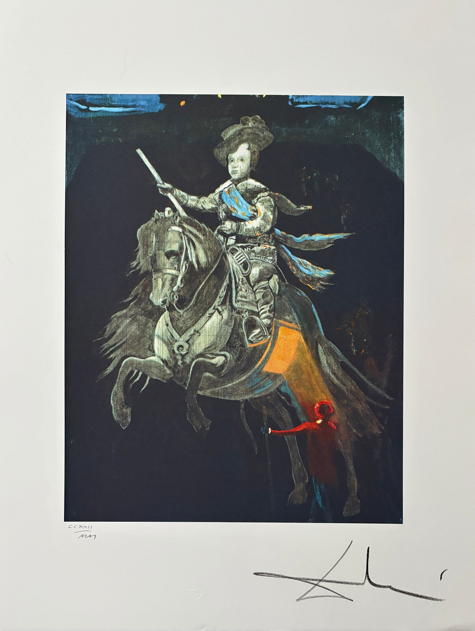 Salvador Dali - Untitled, 1982 Lithograph (1 of 12)