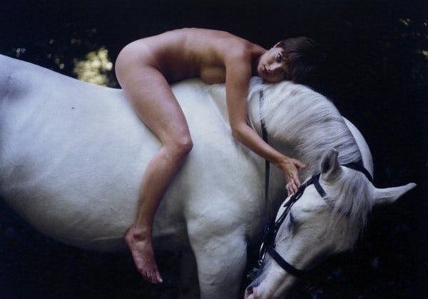 Nan Goldin - Kate Moss on a White Horse, 2001 (1 of 1)