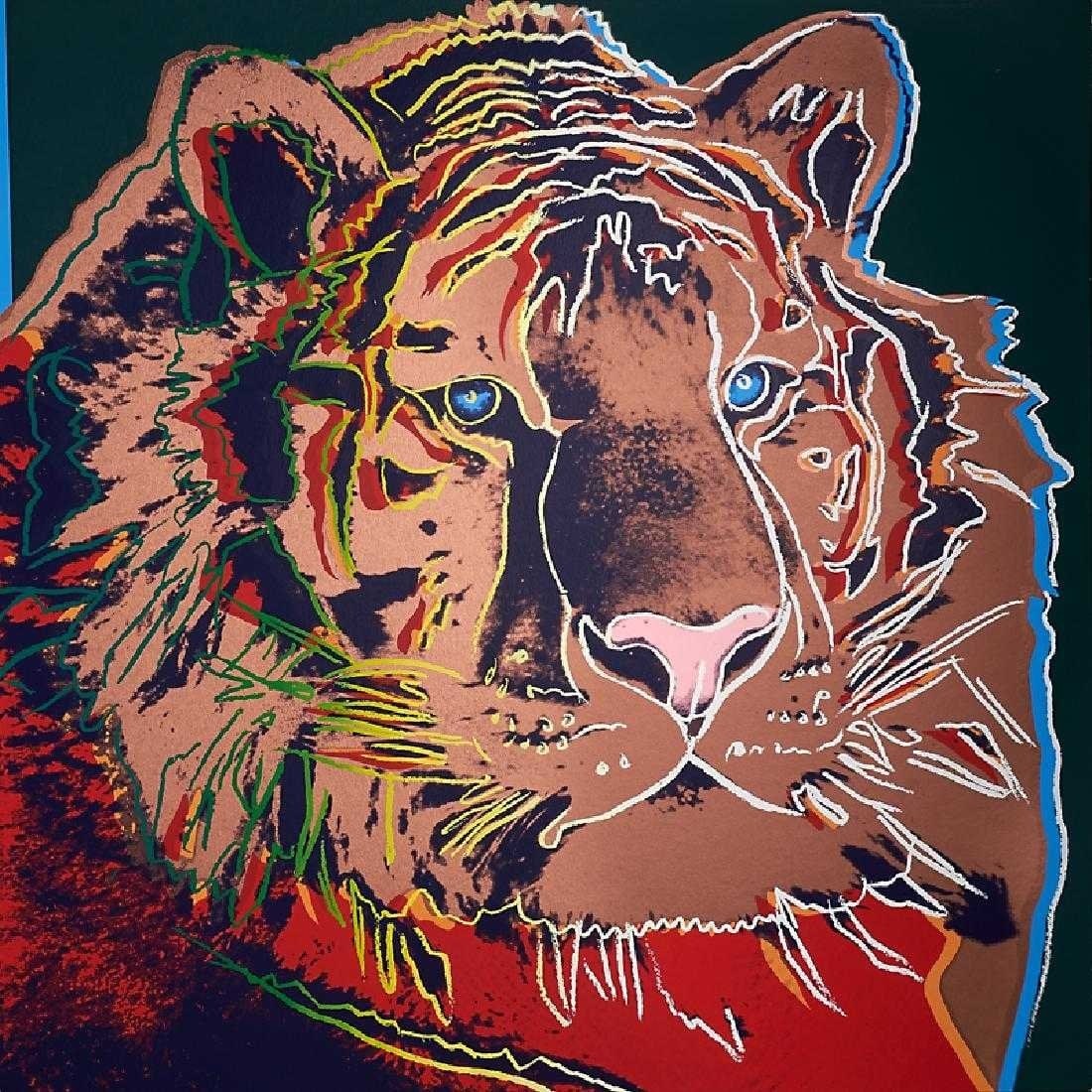 Andy Warhol - Siberian Tiger, 1983 (Silkscreen) (1 of 1)