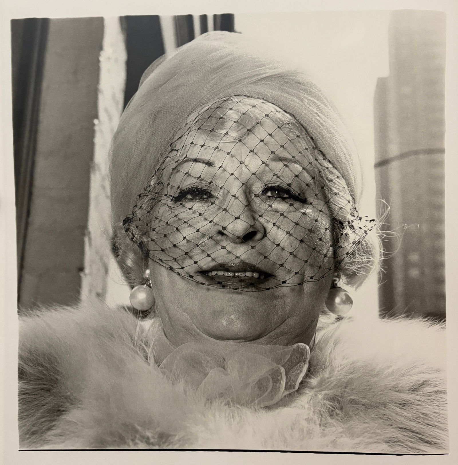Diane Arbus - Woman with a veil on Fifth Ave, N.Y.C., 1968 (1 of 1)