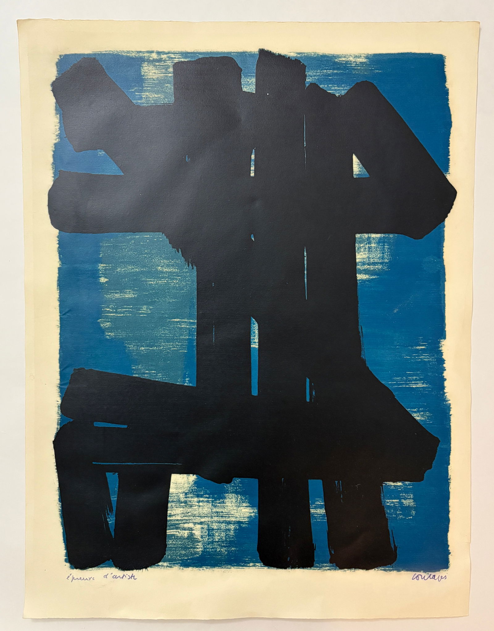 Pierre Soulages - Untitled, Lithograph (1 of 9)