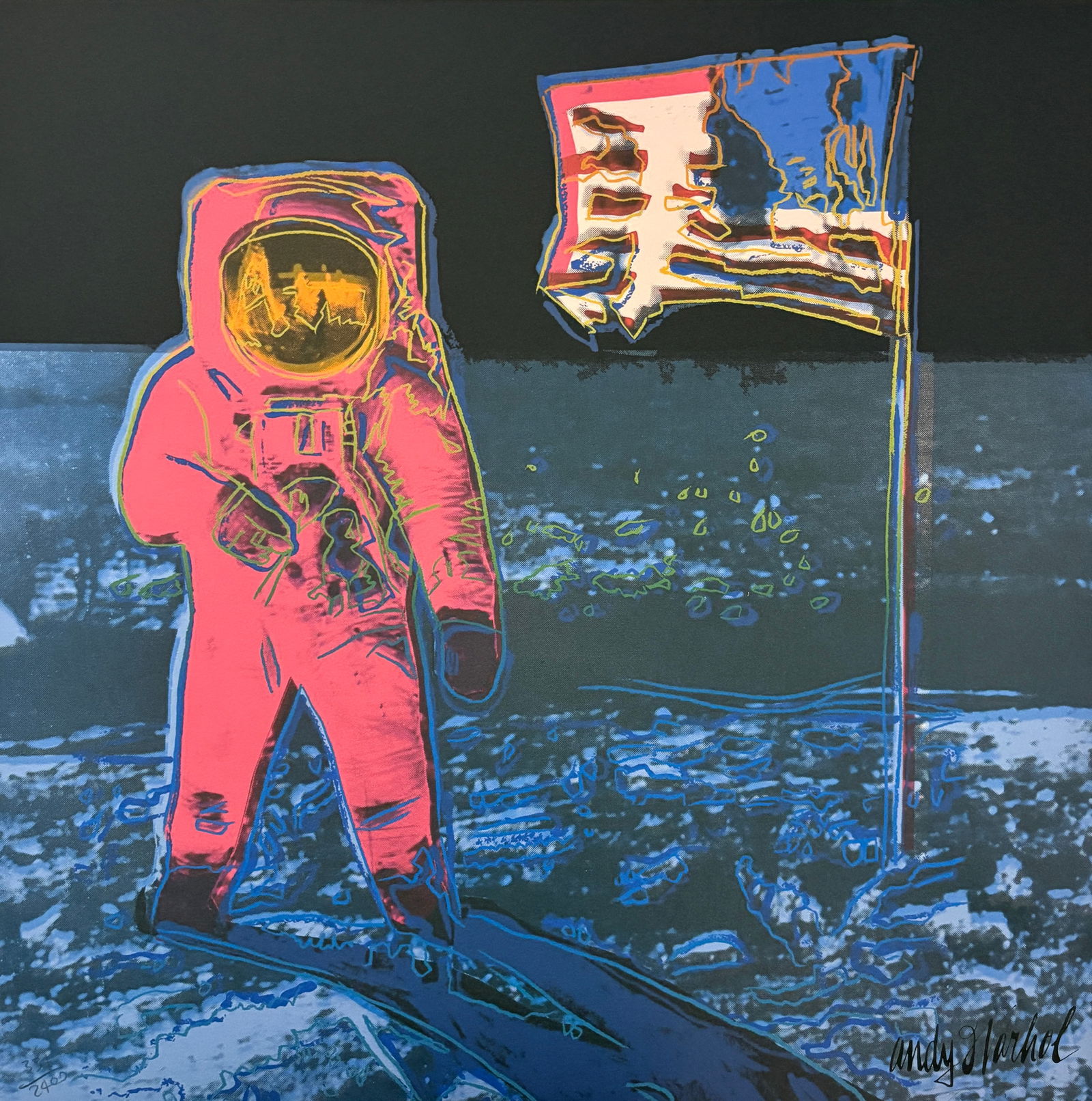 Andy Warhol - Moonwalk Offset Lithograph (1 of 12)