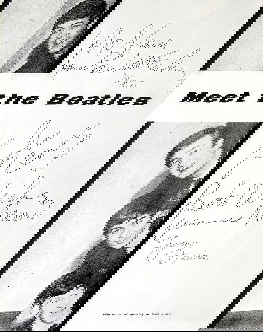 Beatles Signed Album