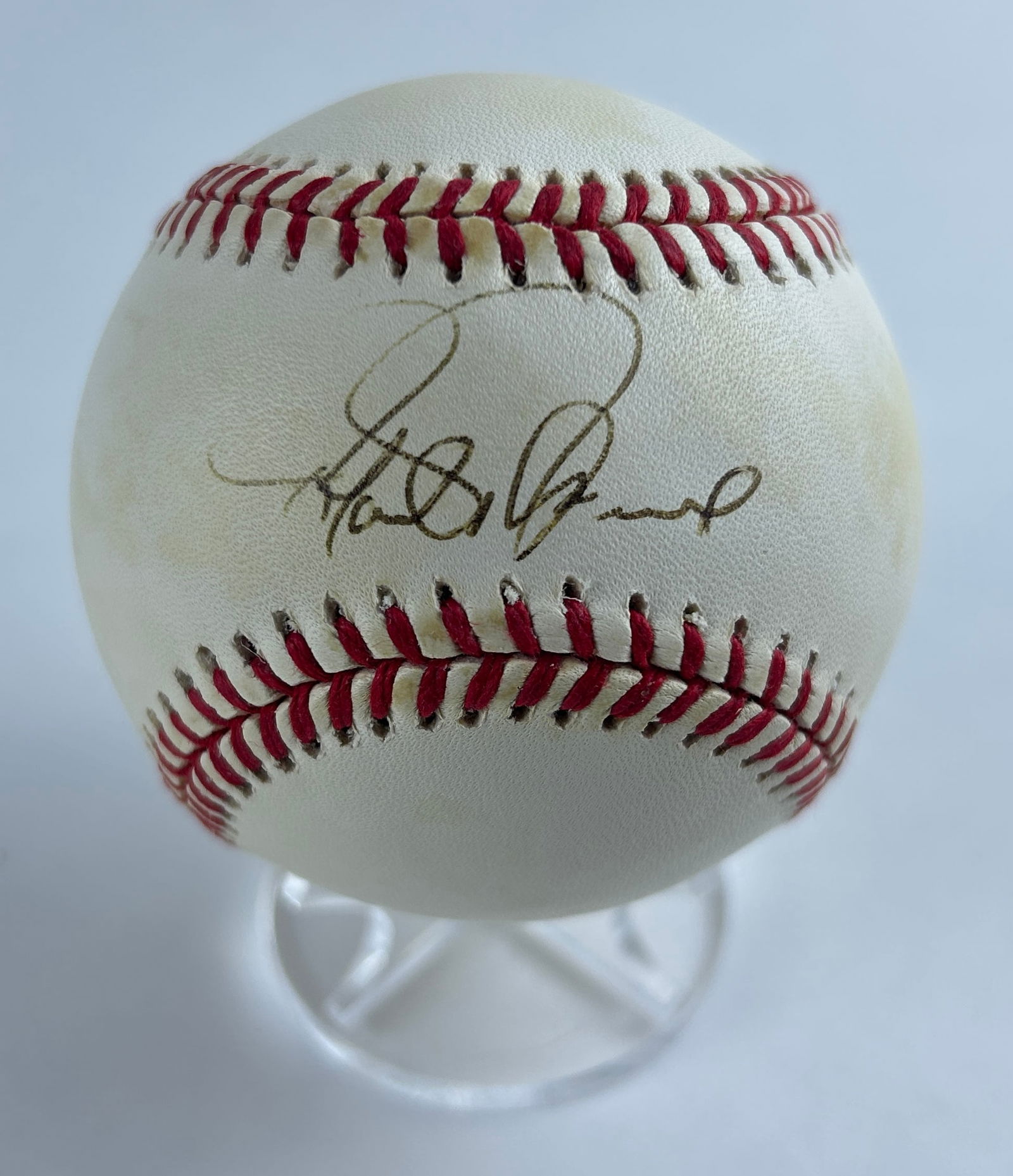 Rafael Palmeiro - Autographed Baseball, JSA Authenticated (1 of 6)