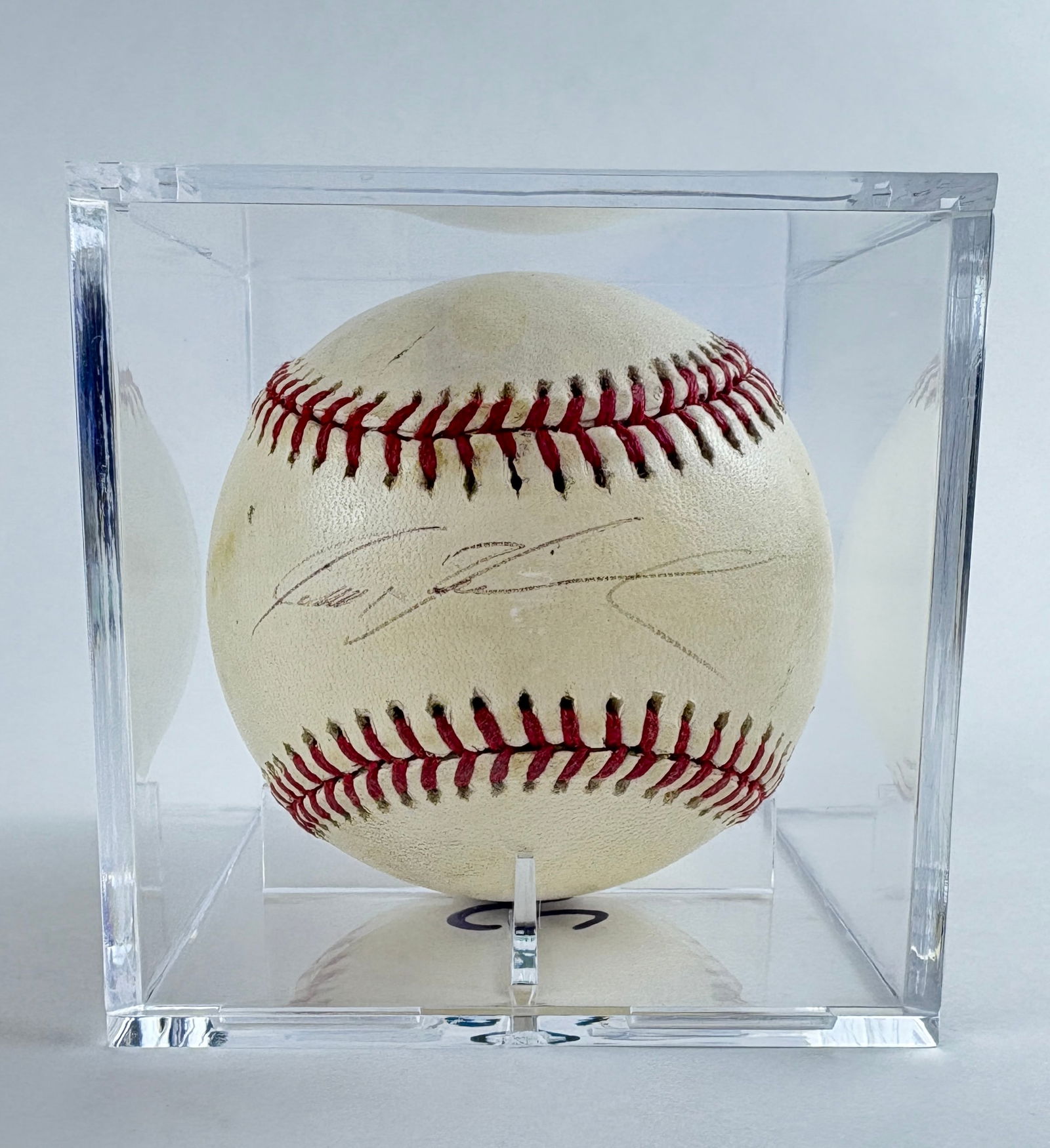 Ivan Rodriguez - Autographed Baseball, JSA Authenticated (1 of 4)