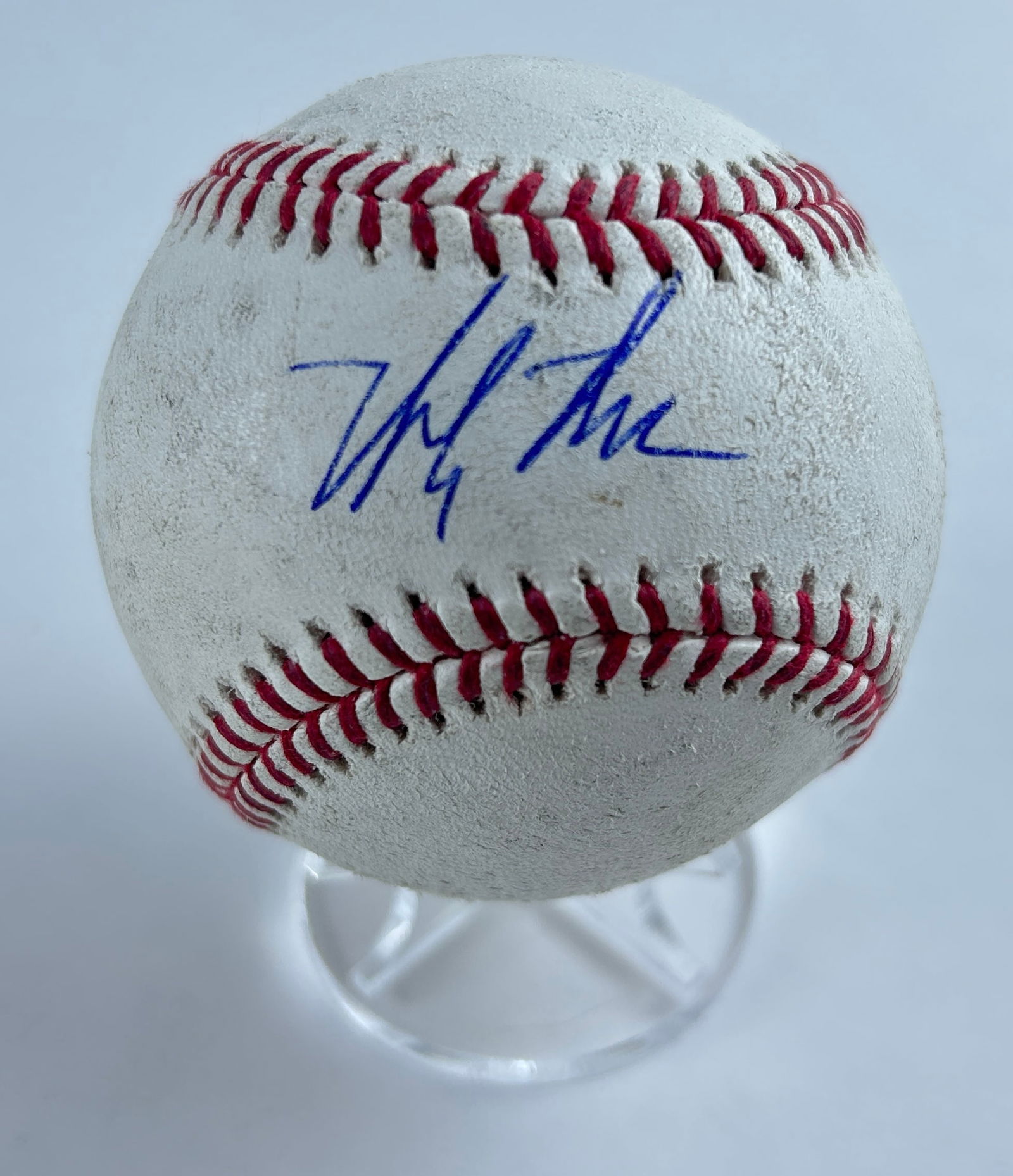 Mickey Moniak - Autographed Baseball, JSA Authenticated (Game Used) (1 of 4)