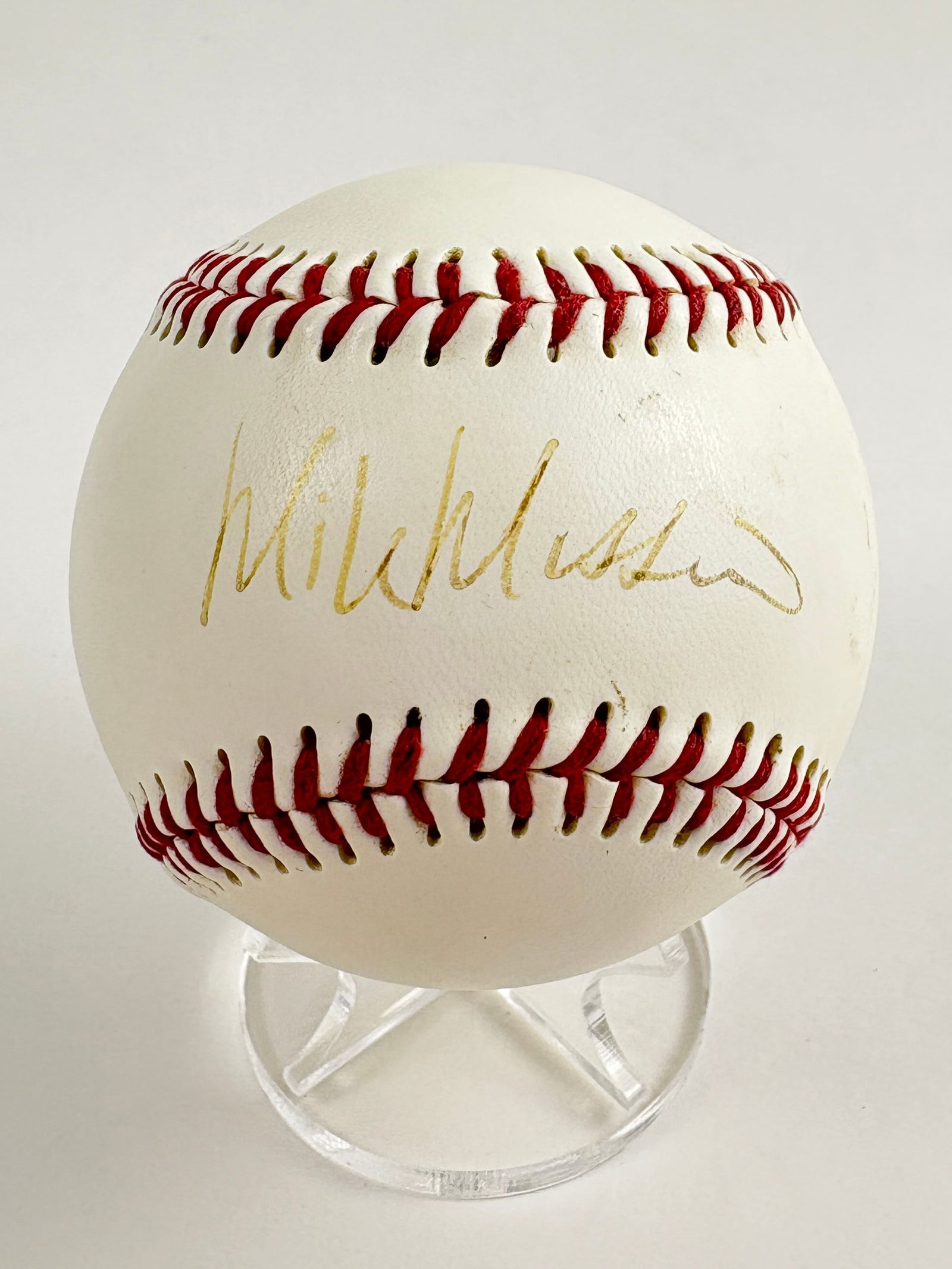 Mike Mussina - Autographed Baseball, JSA Authentication (1 of 6)