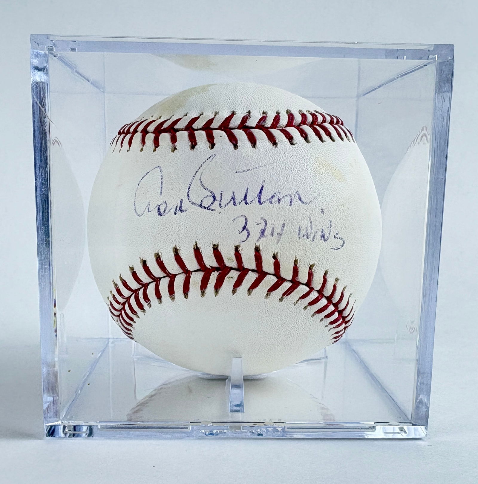 Don Sutton - Autographed Baseball, JSA Authenticated (324 Wins) (1 of 3)
