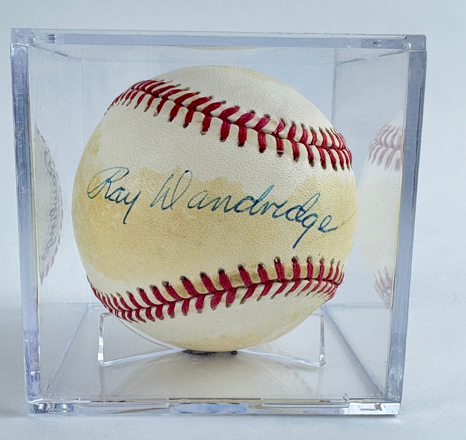 Ray Dandrige - Autographed Baseball, JSA Authenticated (1 of 4)