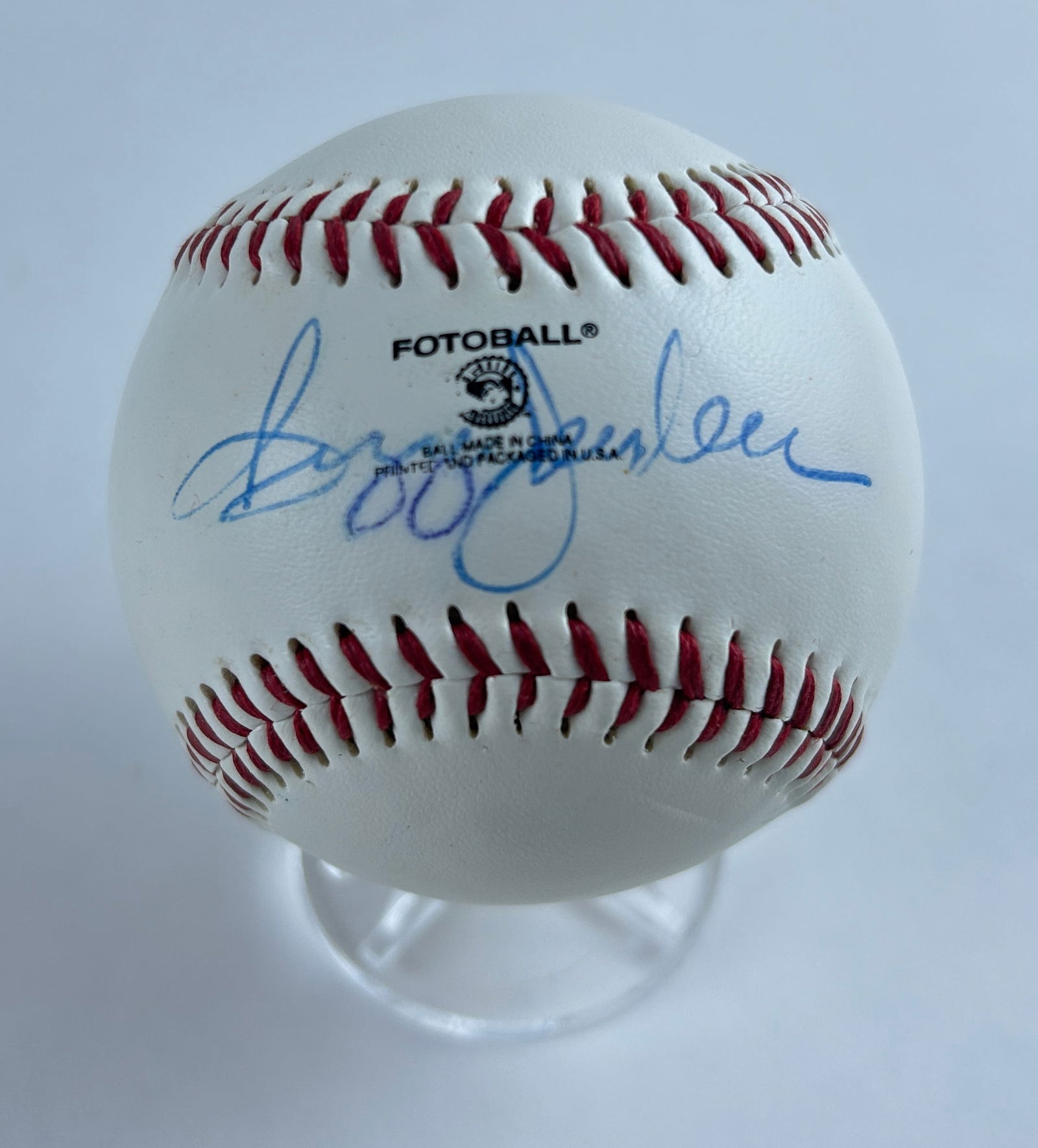 Reggie Jackson - Autographed Baseball, JSA Authenticated (1996 World Series Ball) (1 of 7)