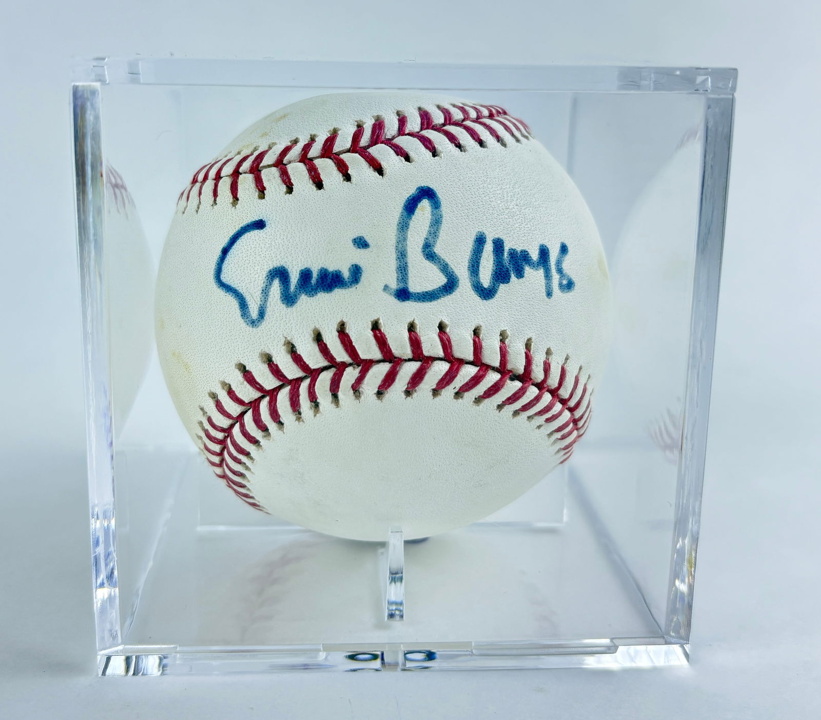 Ernie Banks - Autographed Baseball, JSA Authenticated (1 of 4)