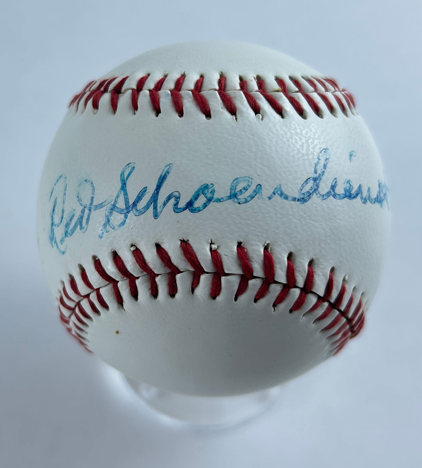 Red Schoendienst - Autographed Baseball, JSA Authenticated (1 of 6)