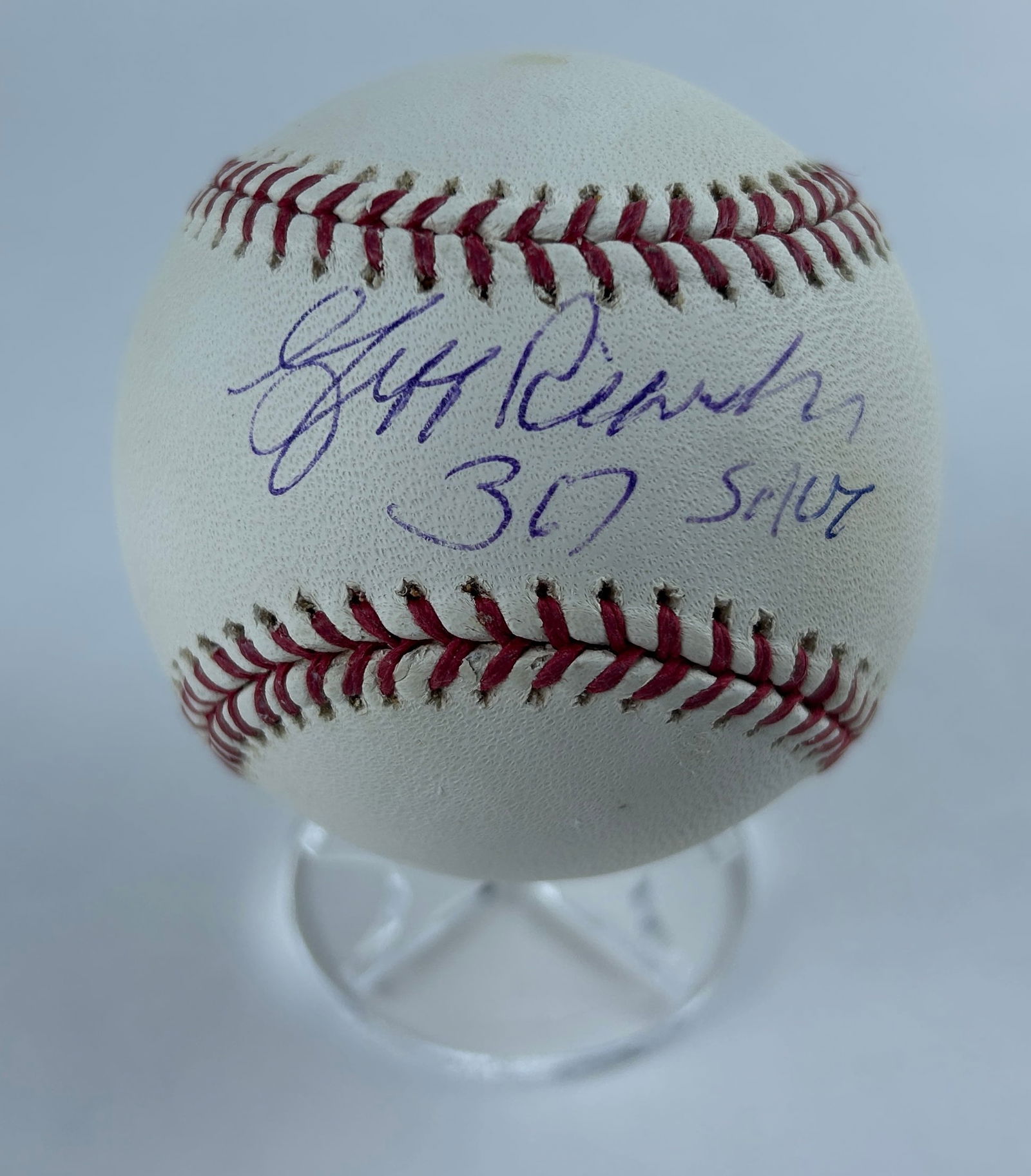 Jeff Reardon - Autographed Baseball, Authenticated (267 Saves) (1 of 6)