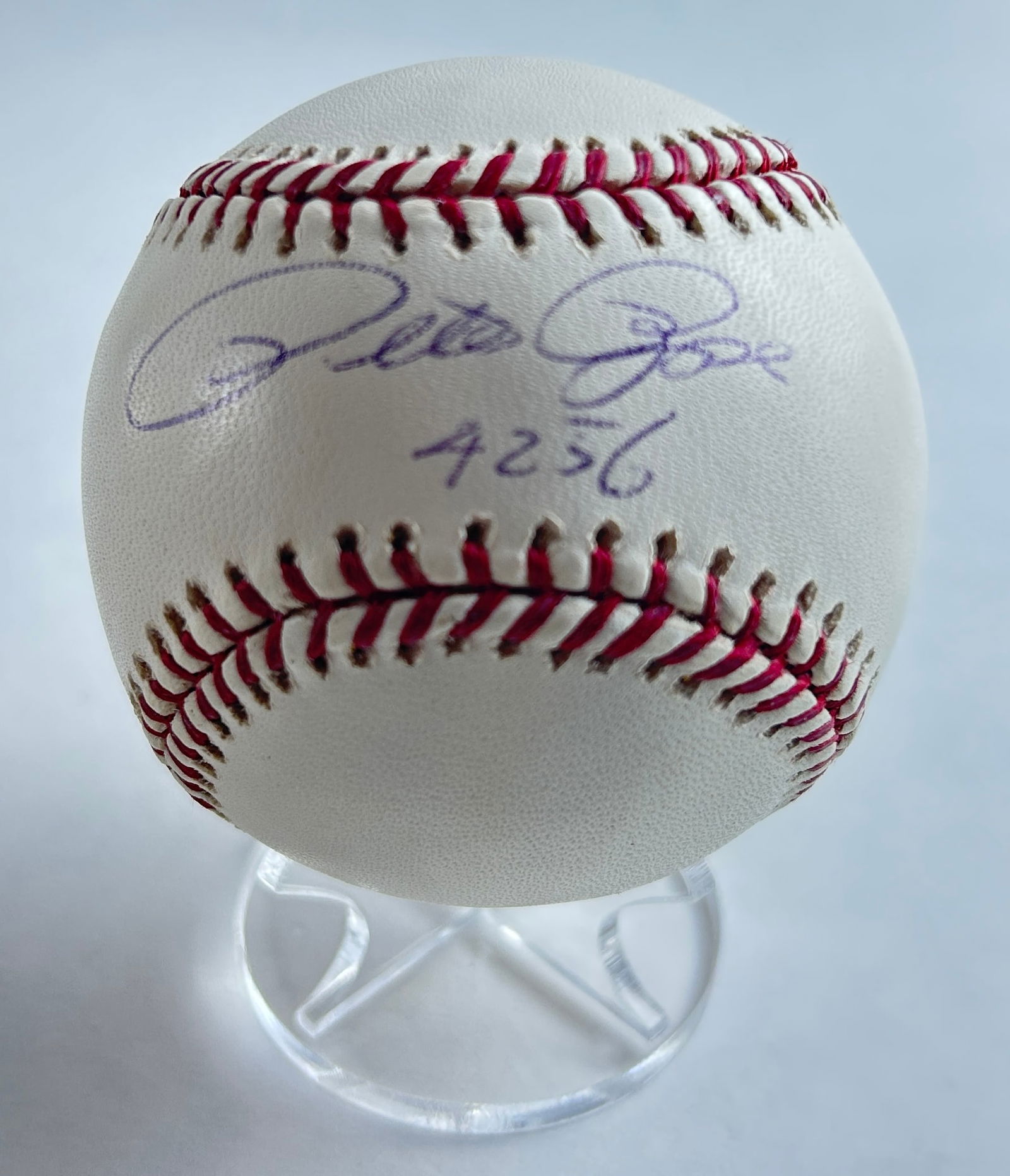 Pete Rose - Autographed Baseball, Authenticated (1 of 4)