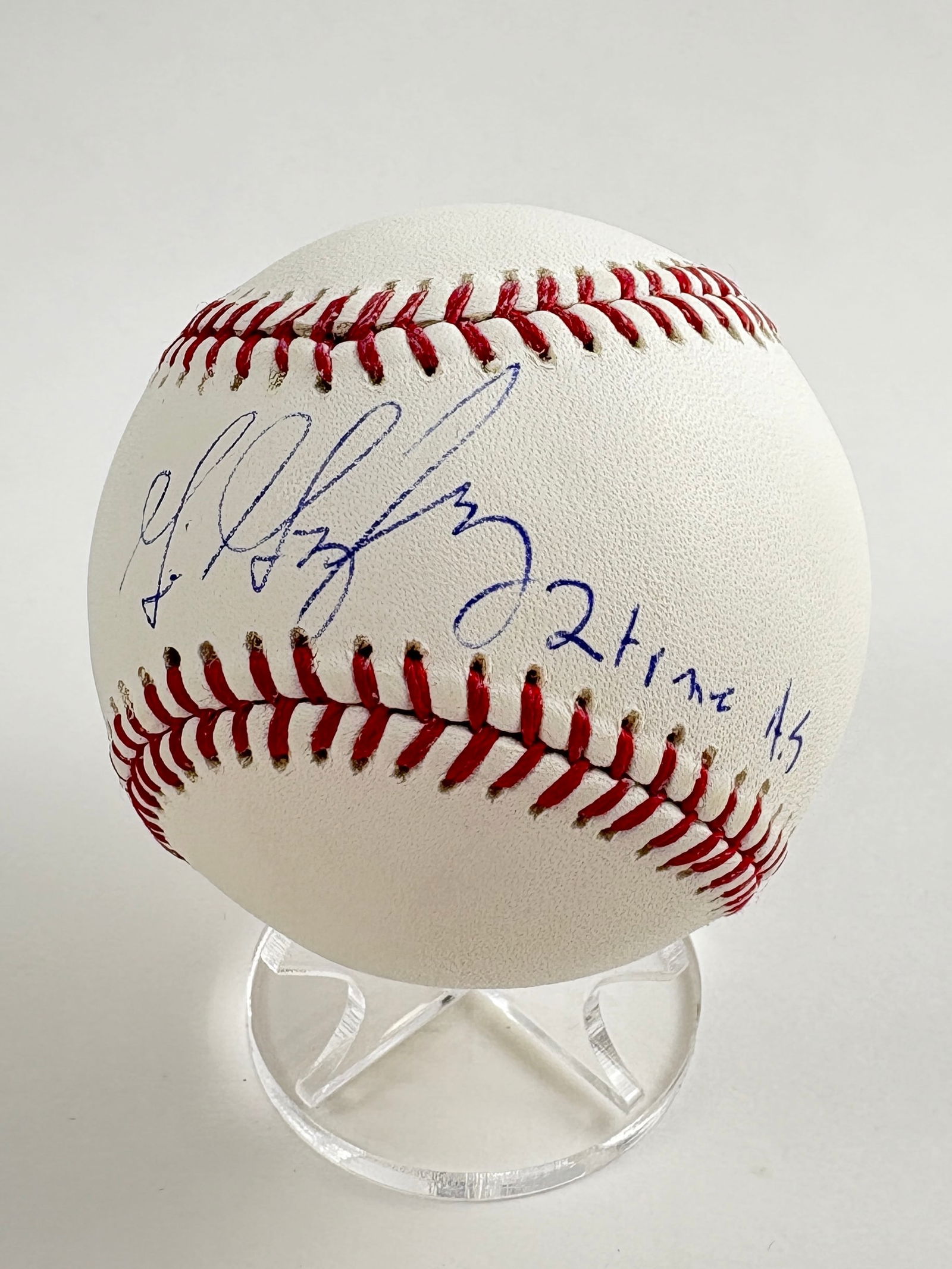 Gio Gonzalez - Autographed Baseball, JSA Authenticated (1 of 3)