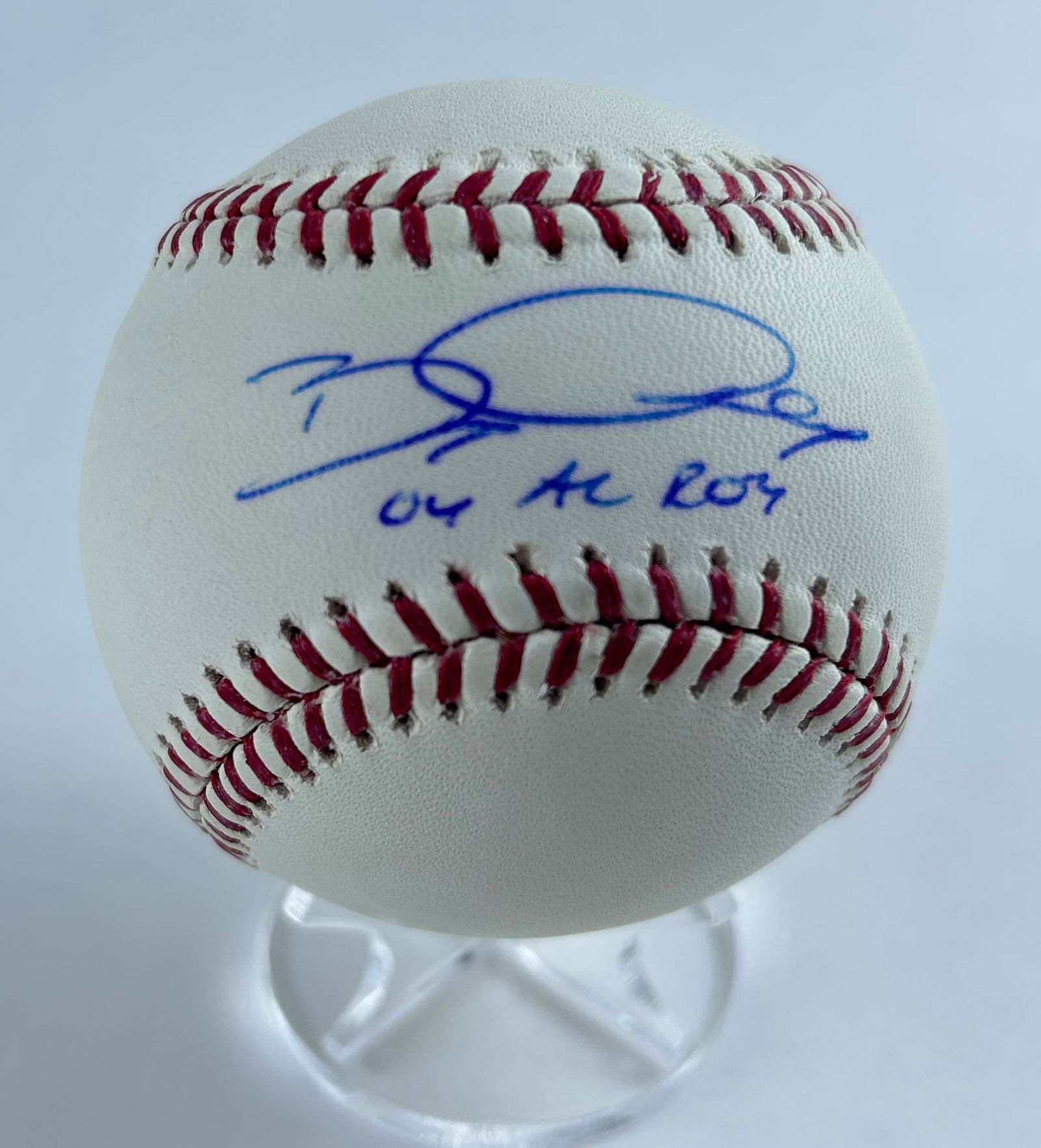 Bobby Crosby - Autographed Baseball, Authenticated (2004 AL ROY) (1 of 7)
