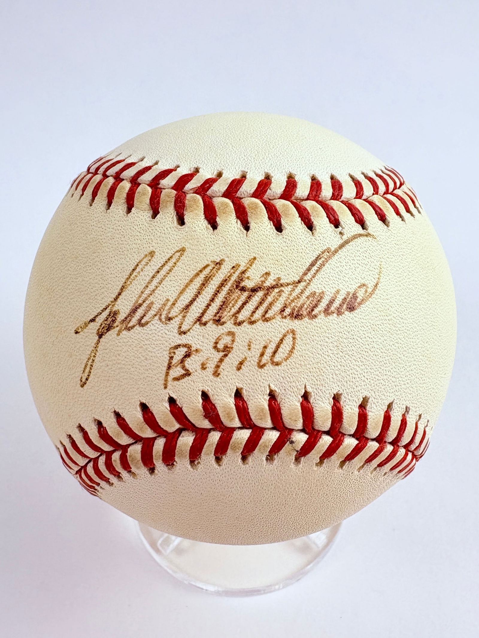 John Wetteland - Autographed Baseball (1 of 4)