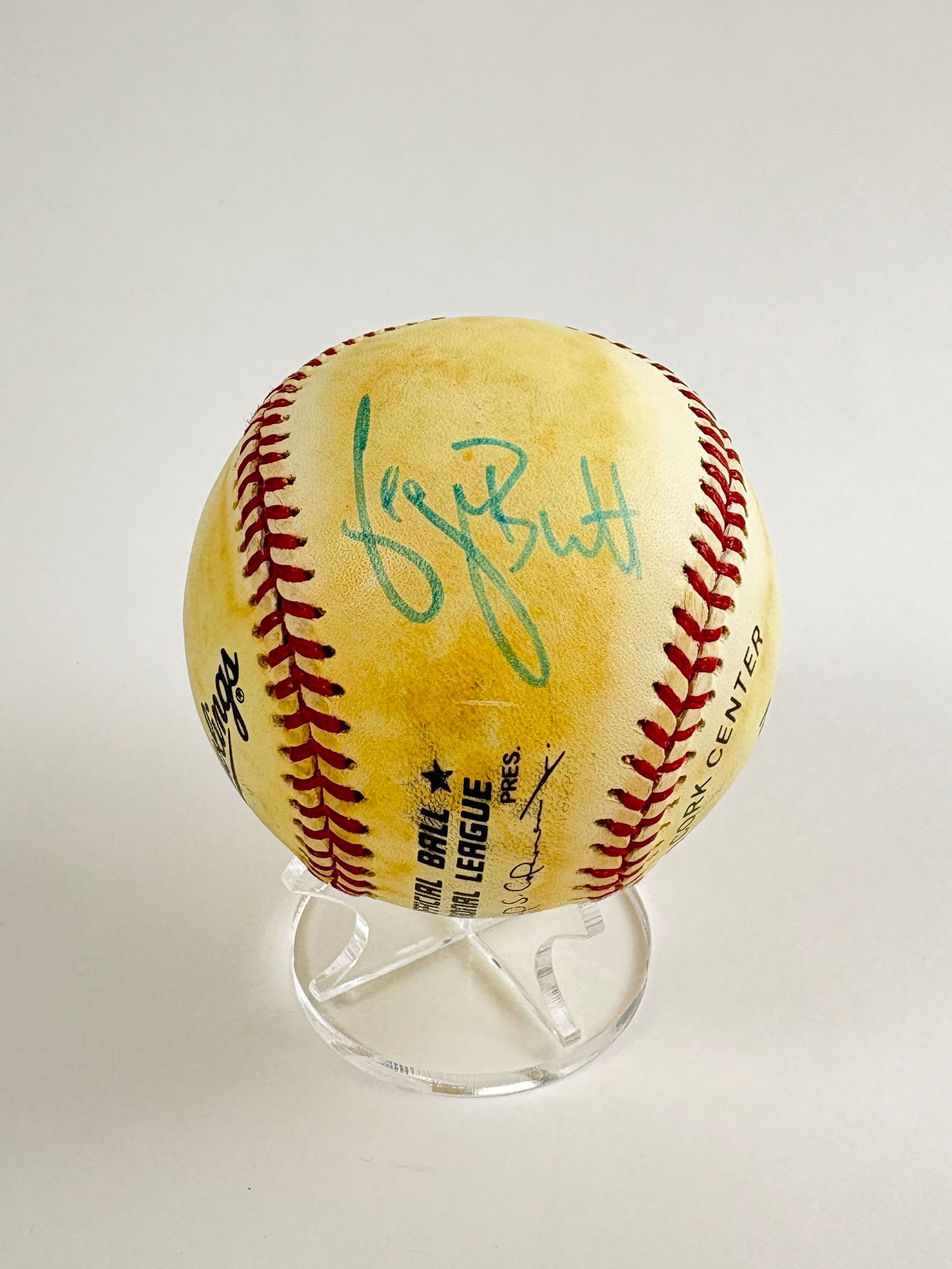 George Brett - Autographed Baseball, JSA Authenticated (1 of 4)