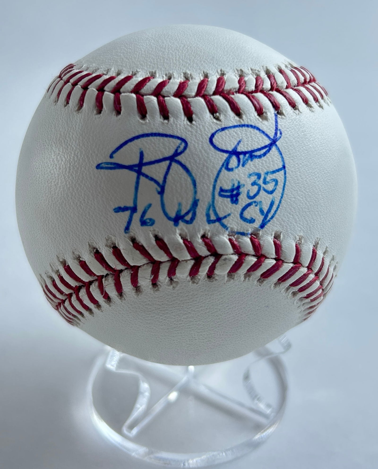 Randy Jones - Autographed Baseball, Authenticated (1 of 3)