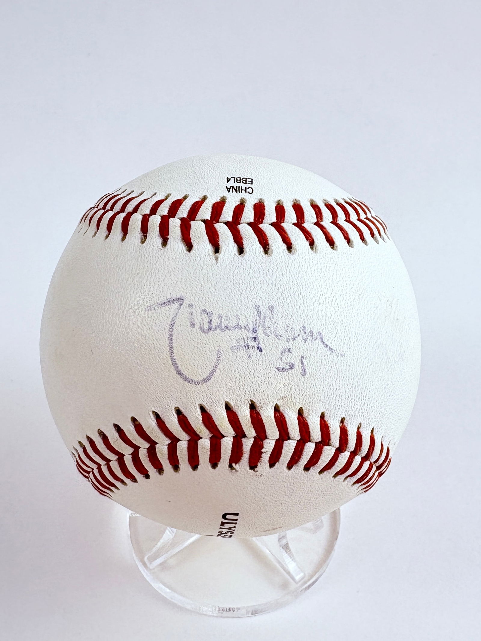 Randy Johnson - Autographed Baseball, Authenticated (1 of 4)