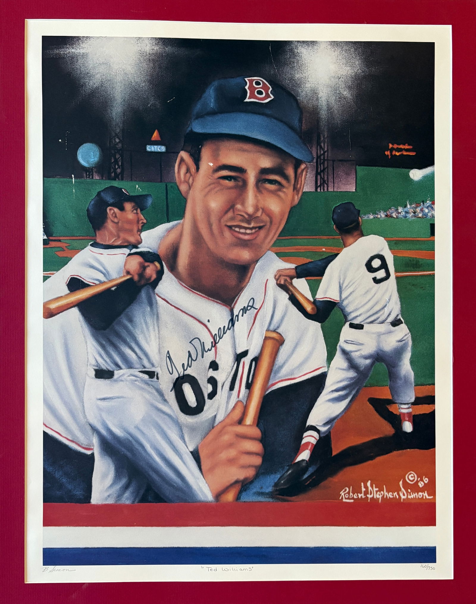 Ted Williams - Autographed Poster (1 of 11)