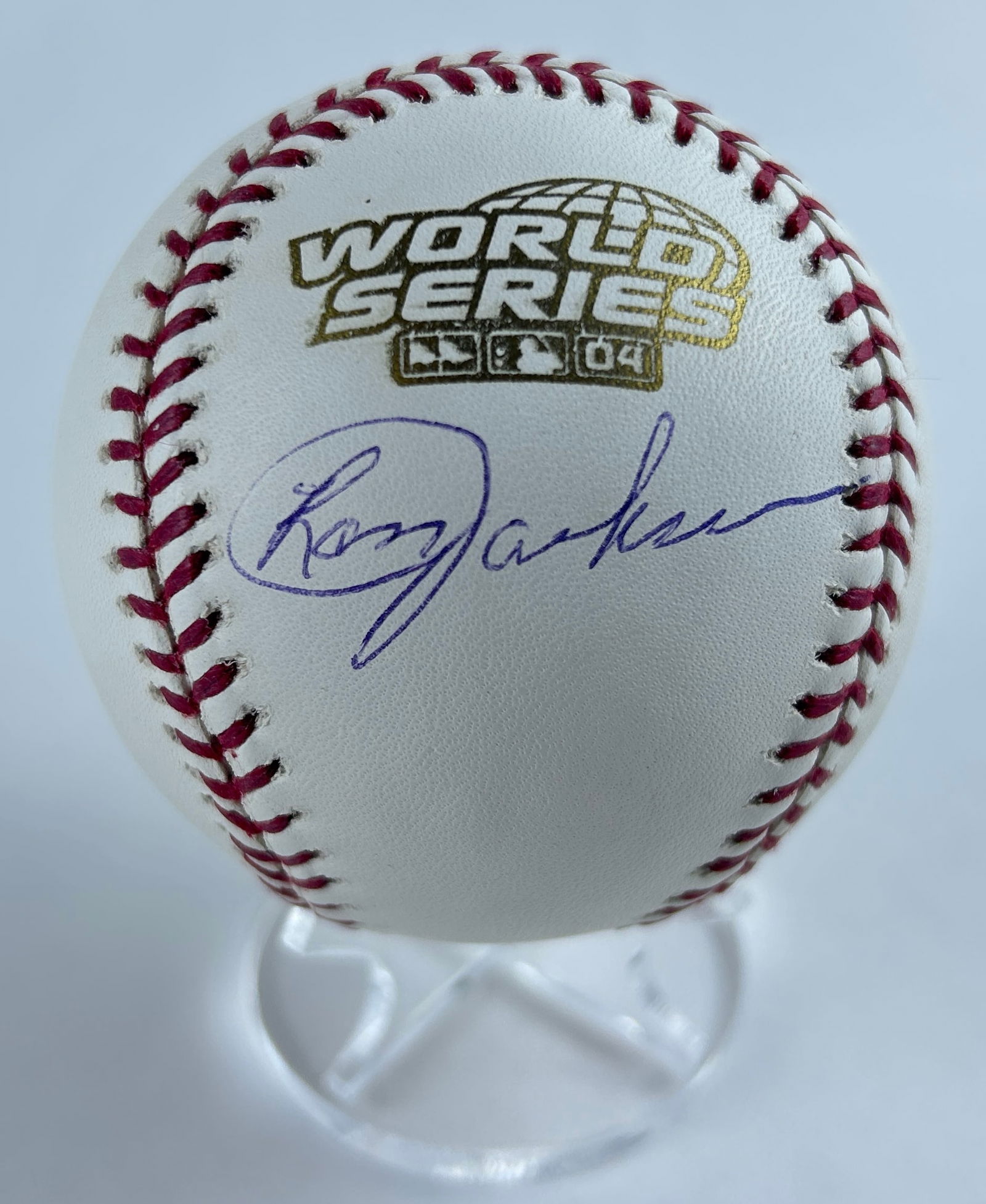 Ron Jackson - Autographed Baseball, (World Series) (1 of 6)