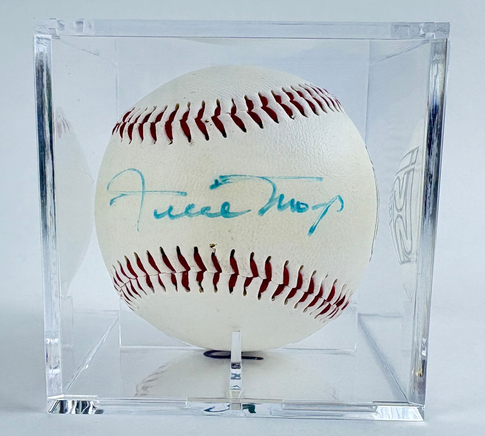Willie Mays - Autographed Baseball, JSA Authenticated (1 of 3)