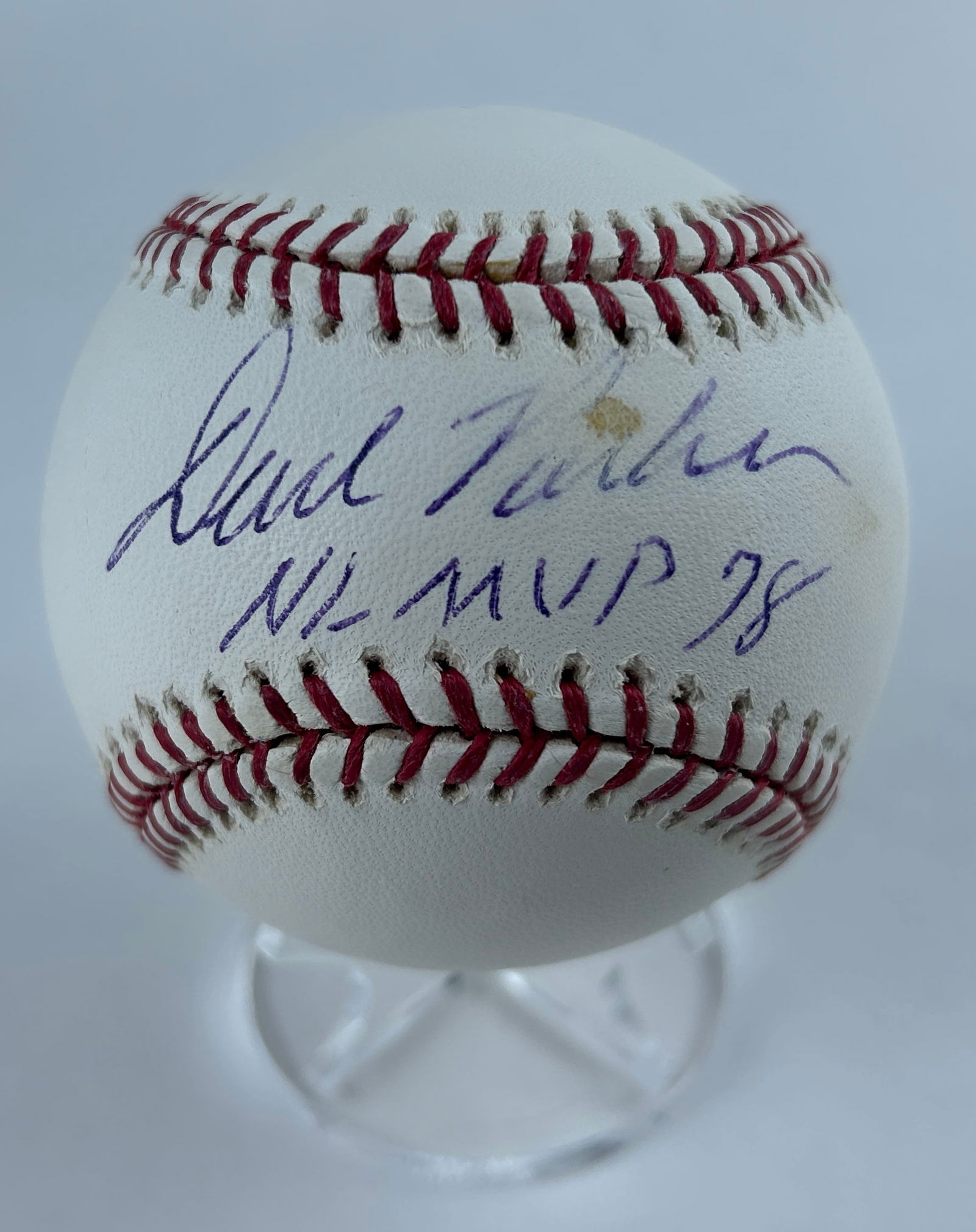 Dave Parker - Autographed Baseball (NL MVP 1978) (1 of 4)